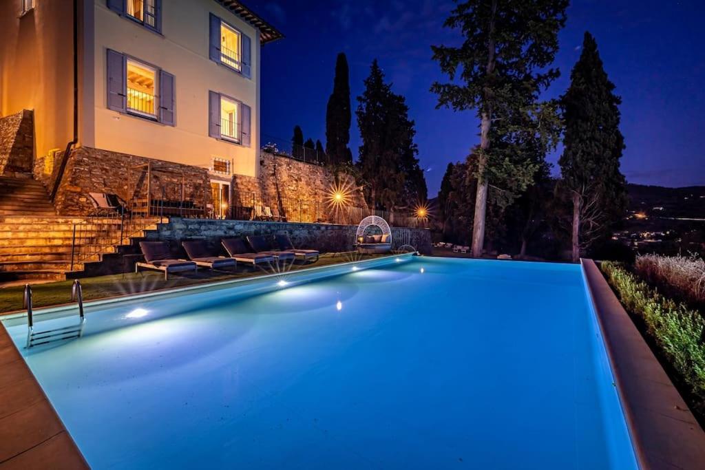 Luxury Villa Tolomei Gucci With Spa 산 자코포 알 지오네 외부 사진