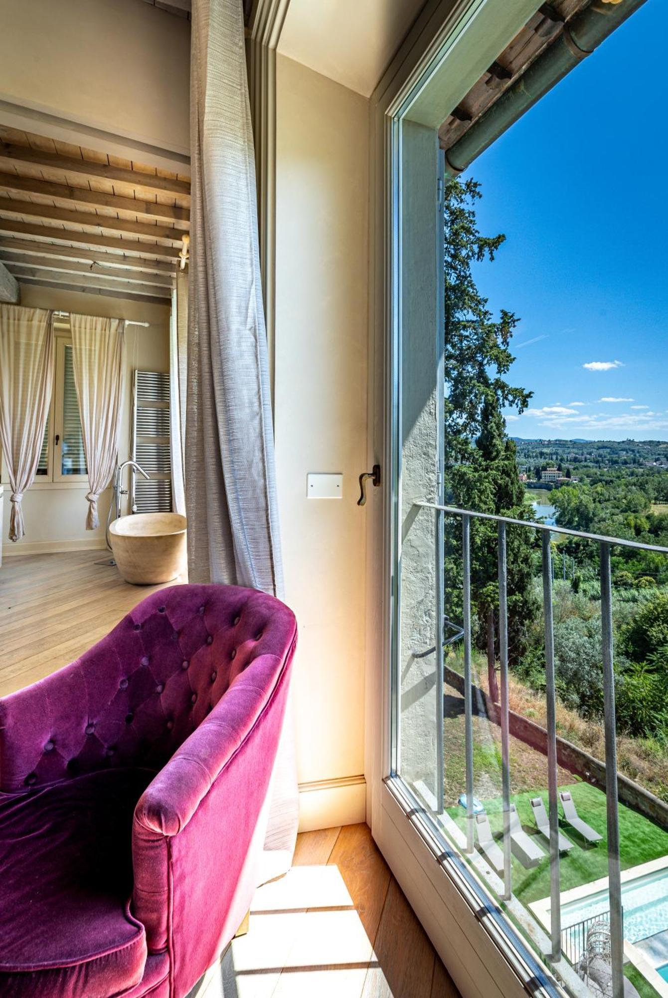 Luxury Villa Tolomei Gucci With Spa 산 자코포 알 지오네 외부 사진