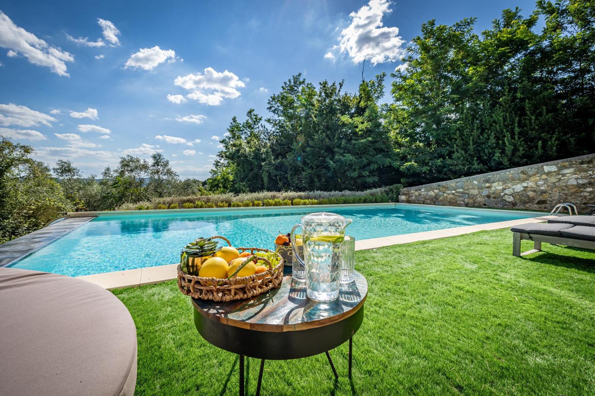 Luxury Villa Tolomei Gucci With Spa 산 자코포 알 지오네 외부 사진