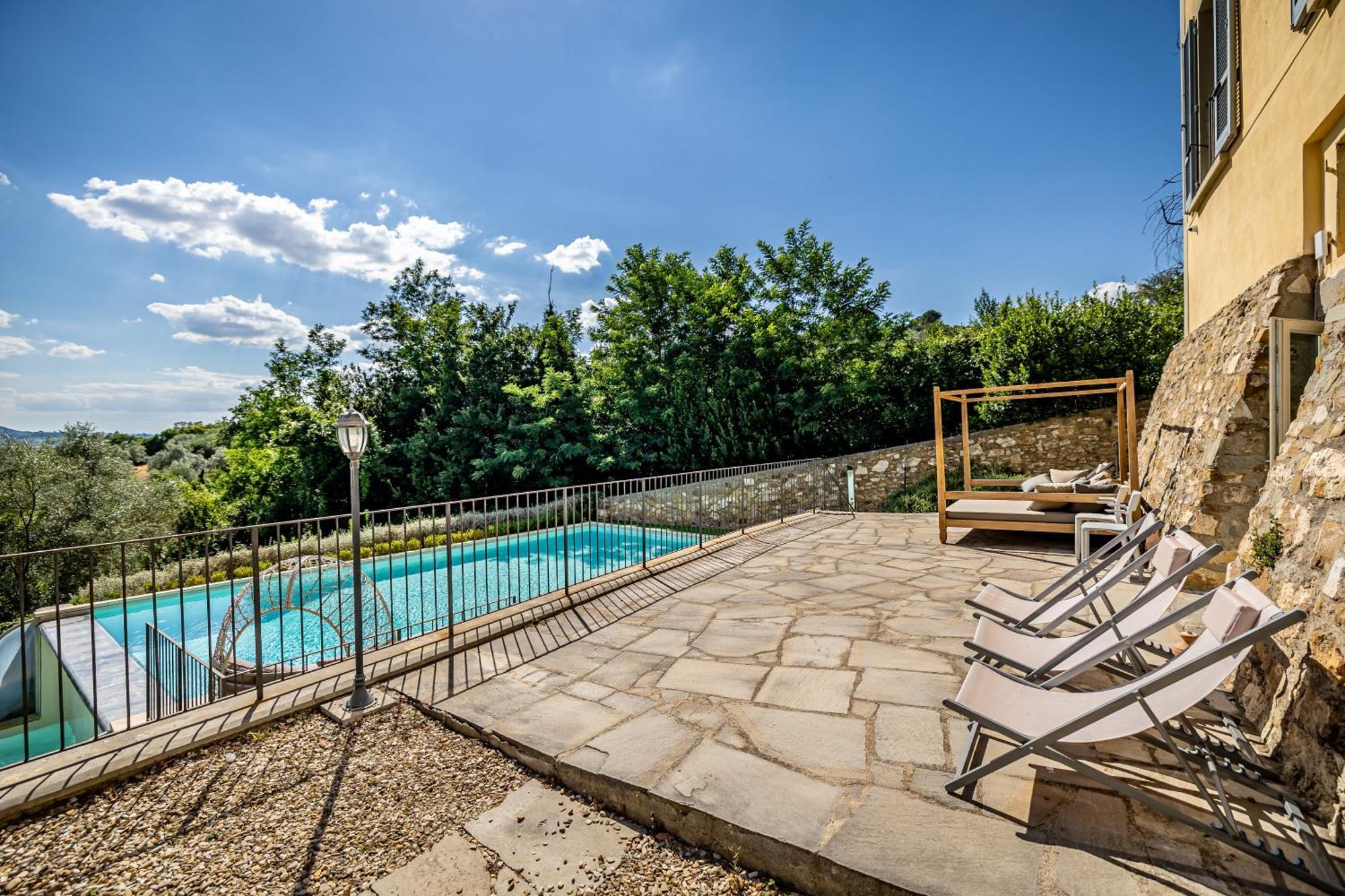 Luxury Villa Tolomei Gucci With Spa 산 자코포 알 지오네 외부 사진