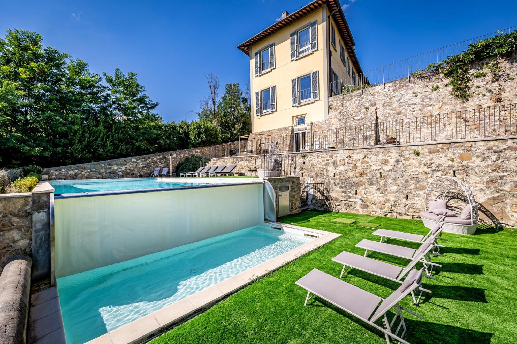 Luxury Villa Tolomei Gucci With Spa 산 자코포 알 지오네 외부 사진