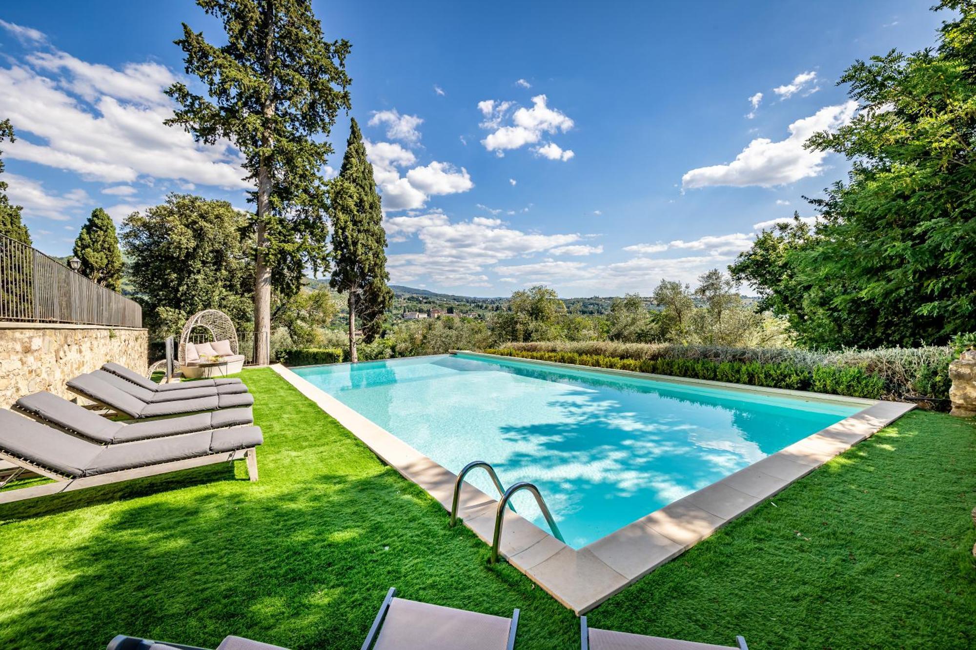 Luxury Villa Tolomei Gucci With Spa 산 자코포 알 지오네 외부 사진